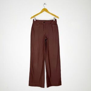 Lululemon City Sleek 5-Pocket High-Rise Wide-Leg Pants Size 26 Pinkish Purple